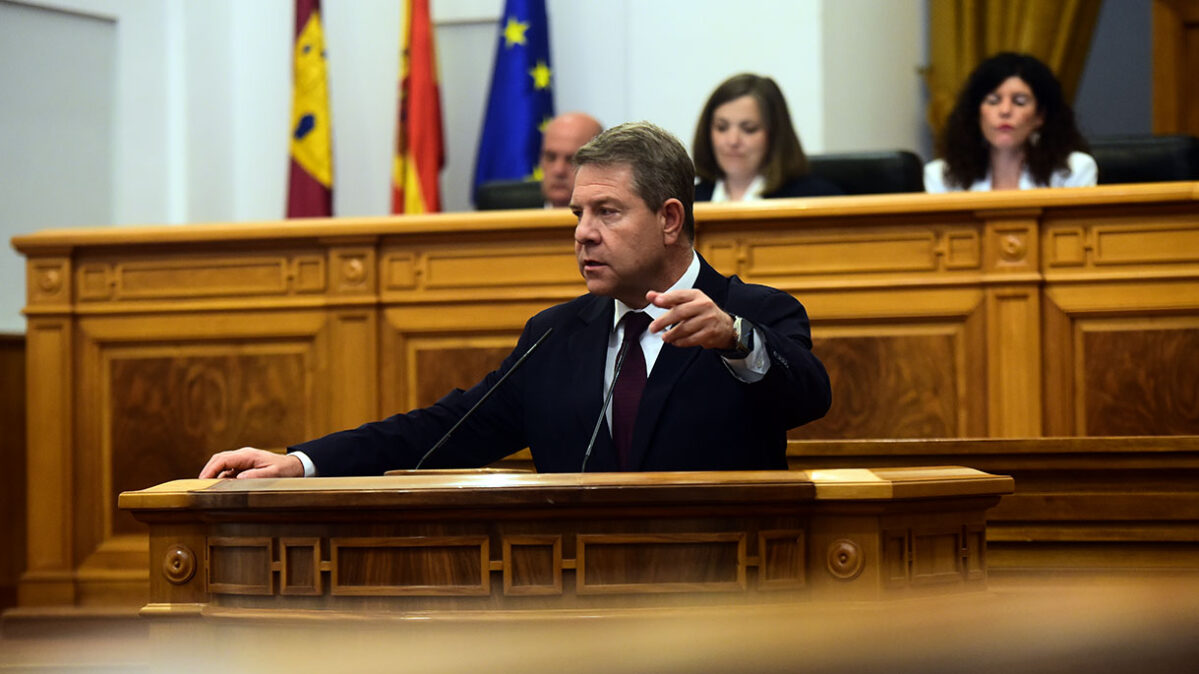 El presidente de Castilla-La Mancha, Emiliano García-Page. Foto: Rebeca Arango.