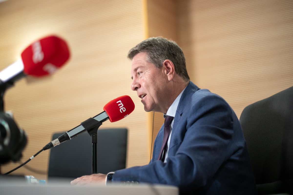El presidente de Castilla-La Mancha, Emiliano García-Page.