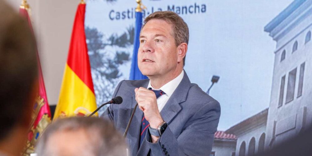 Imagen de archivo del presidente de Castilla-La Mancha, Emiliano García-Page.
