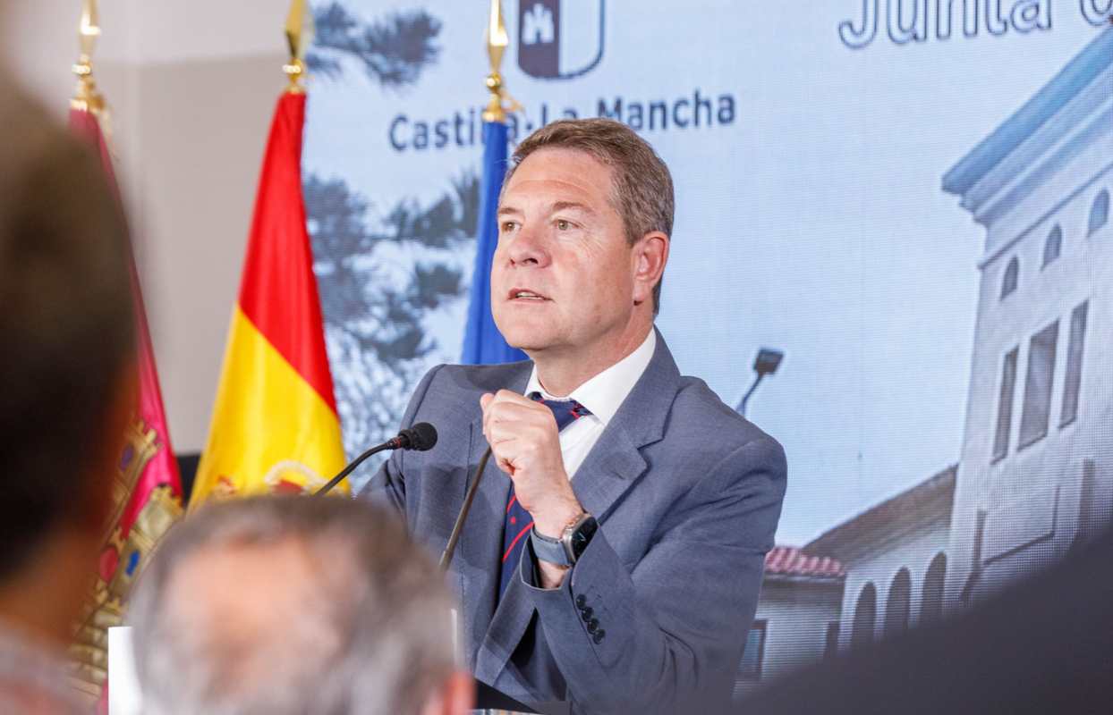 Imagen de archivo del presidente de Castilla-La Mancha, Emiliano García-Page.