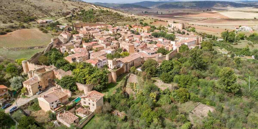 Vista genérica de Palazuelos Foto: Cultura Castilla-La Mancha.