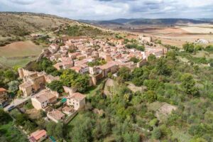 Vista genérica de Palazuelos Foto: Cultura Castilla-La Mancha.