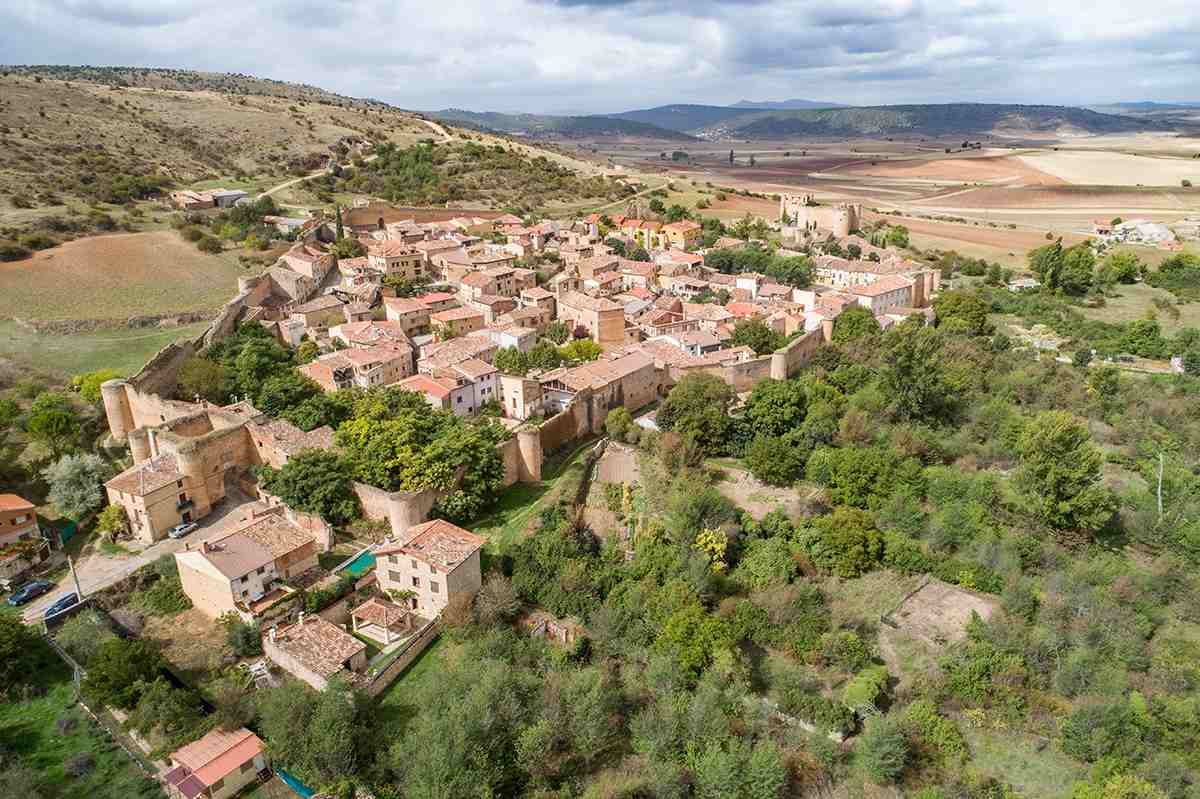 Vista genérica de Palazuelos Foto: Cultura Castilla-La Mancha.