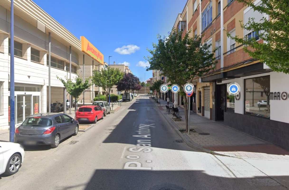 Accidente mortal de tráfico en el paseo de San Antonio de Cuenca.