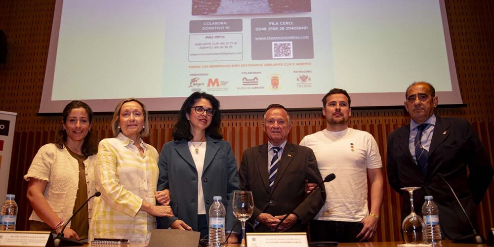 Presentación del concierto "El ejército contra la ELA". Foto: ENCLM/Rebeca Arango
