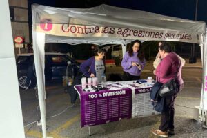 Punto agresiones sexuales Feria Chica Guadalajara