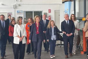 Visita reina Sofia Banco de Alimentos Guadalajara
