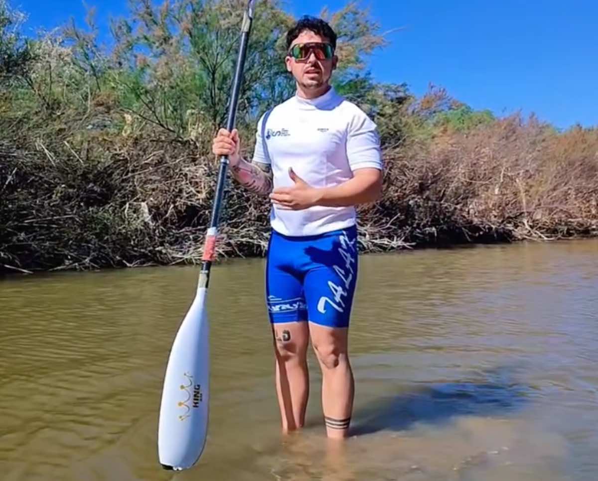 Estado del río Tajo a su paso por Talavera de la Reina. Foto: Talavera Talak