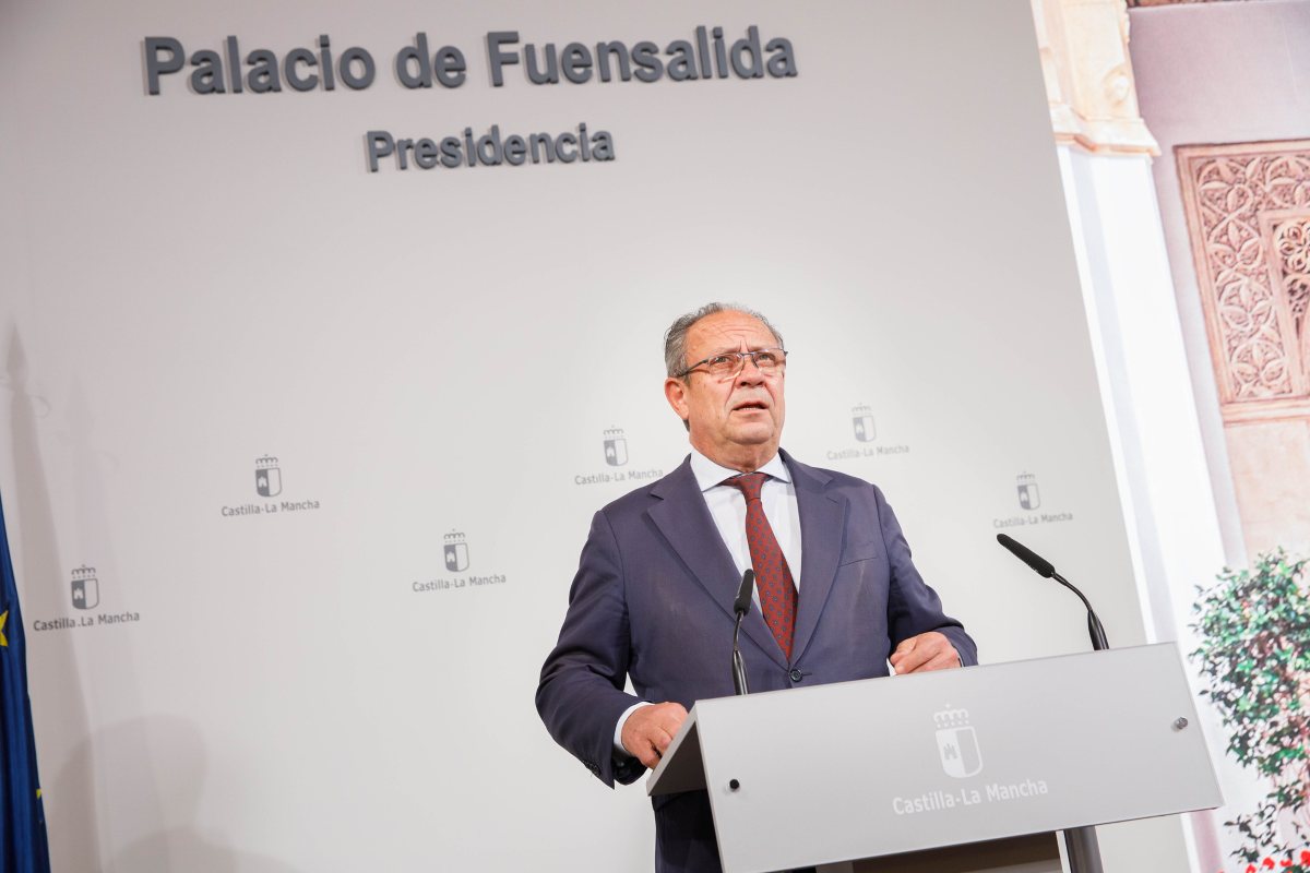 El consejero de Hacienda, Administraciones Públicas y Transformación Digital, Juan Alfonso Ruiz Molina.