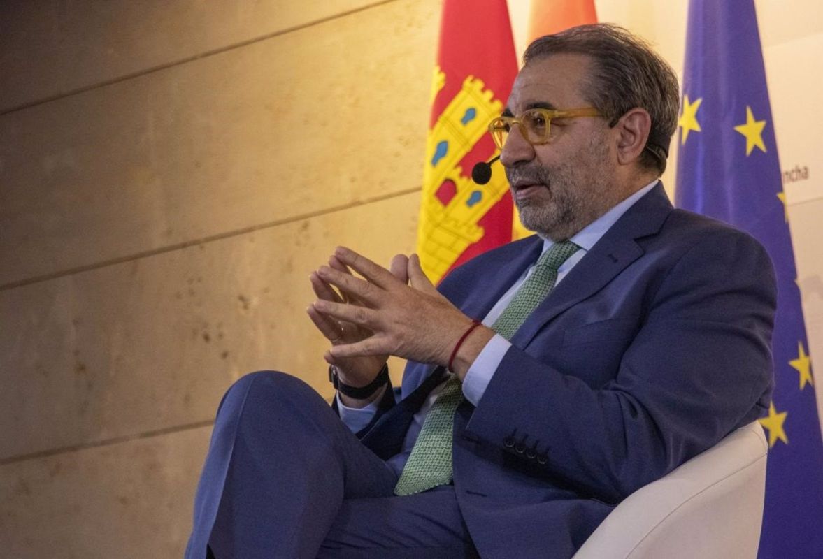 El consejero de Sanidad, Jesús Fernández Sanz.