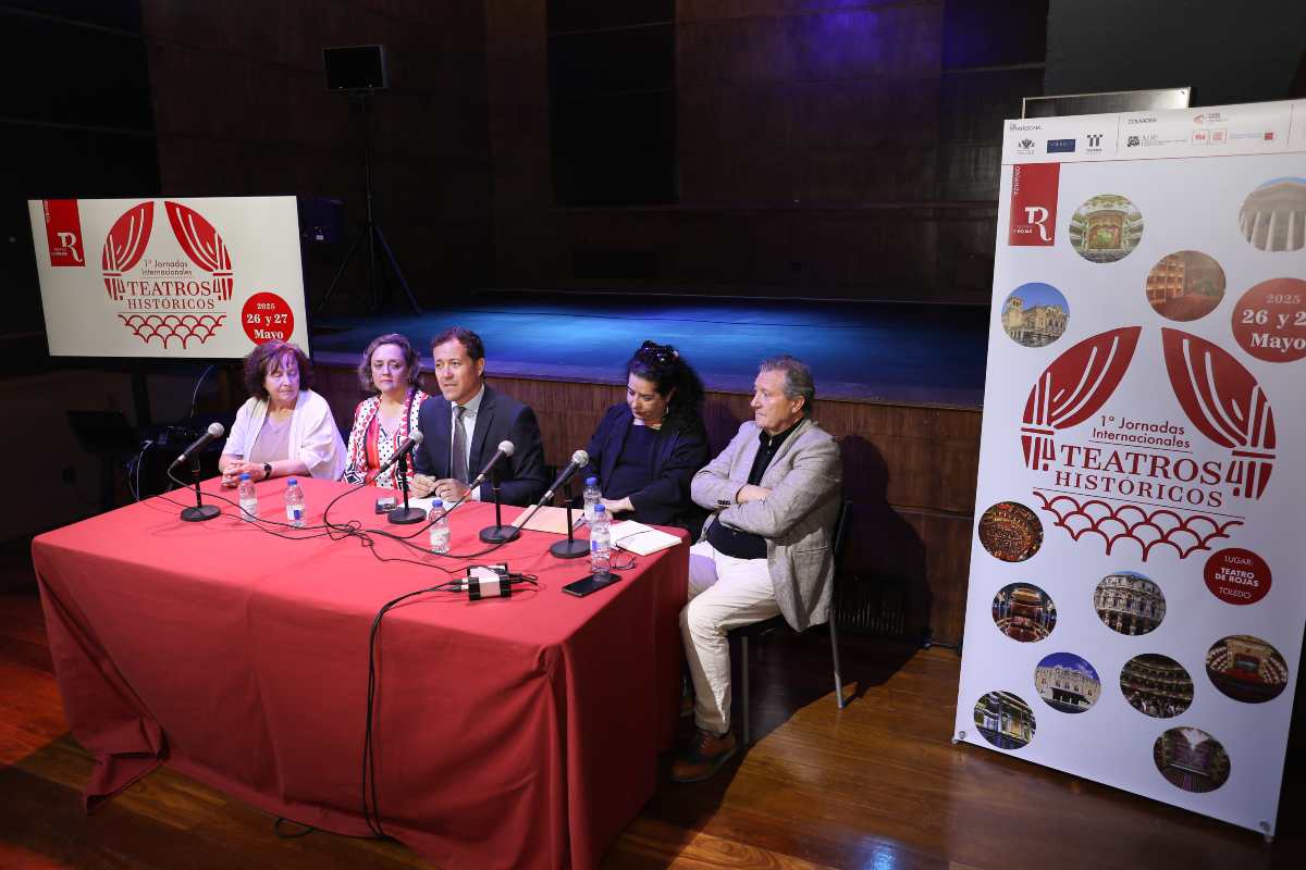 Jornadas Internacionales de Teatros Históricos, que se están celebrando en Toledo.