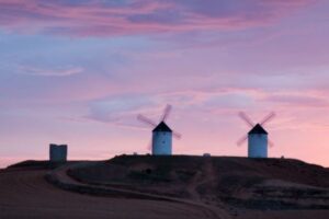 Molinos de Tembleque. Imagen: Diputación de Toledo.