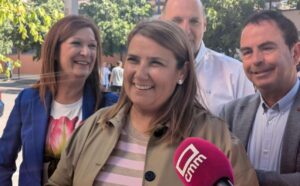 La presidenta de la Ejecutiva provincial del PSOE de Toledo, Tita García Élez