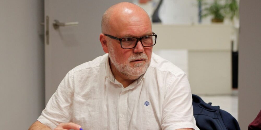 El concejal de Izquierda Unida-Podemos en el Ayuntamiento de Toledo, Txema Fernández.