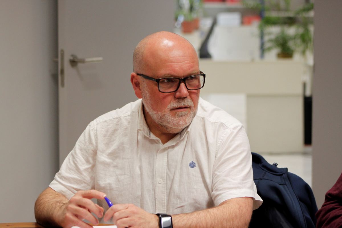 El concejal de Izquierda Unida-Podemos en el Ayuntamiento de Toledo, Txema Fernández.