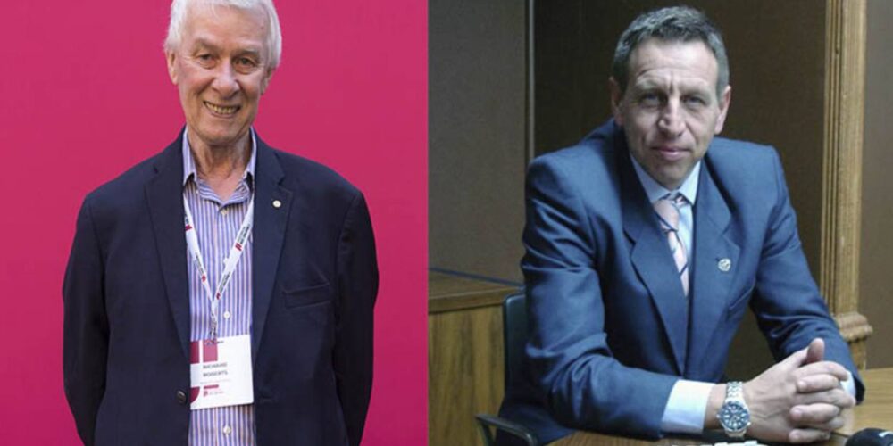 Richard J. Roberts y José María Montero.