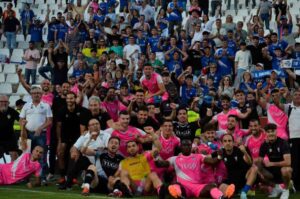 La alegría del Yugo Socuéllamos. Foto: @BurilloCabanero.