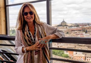 La escritora puertollanense María Dueñas.