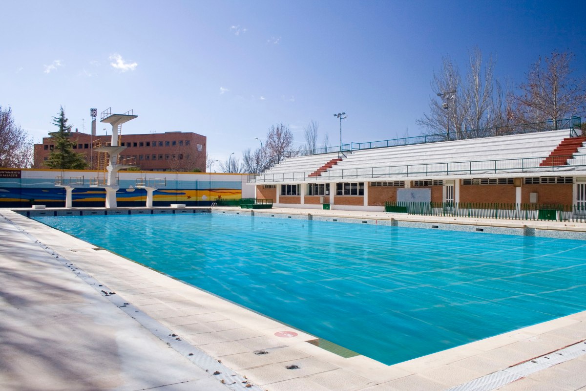 Piscina Carlos Belmonte de Albacete. Imagen de archivo