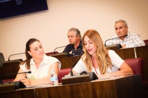 Lorena González y Sonia Marta, concejalas de VOX en Albacete