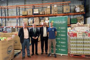 Donación de Globalcaja al Banco de Alimentos de Ciudad Real.