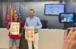 El gerente de La Fragua de Vulcano, Pedro Buani, y el concejal de Mercados y Abastos, Carlos Calero