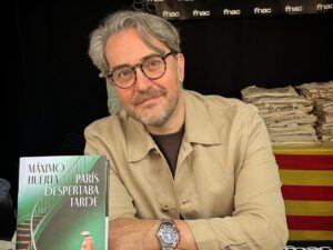 El periodista y escritor Máximo Huerta