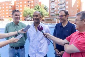 Armengol Engonga en las pistas de la Amistad