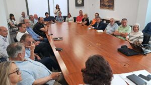 Reunión alcaldes con la subdelegada del Gobierno Guadalajara