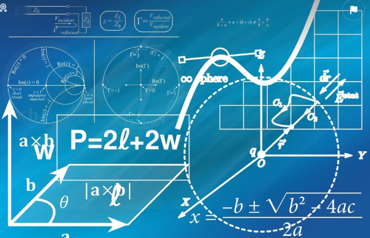 Geometría Matemáticas. Imagen de archivo