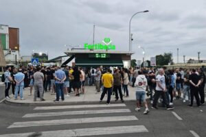 Trabajadores de Fertiberia en huelga