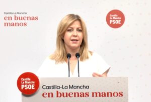 La portavoz del grupo socialista en las Cortes de Castilla-La Mancha, Ana Isabel Abengózar.