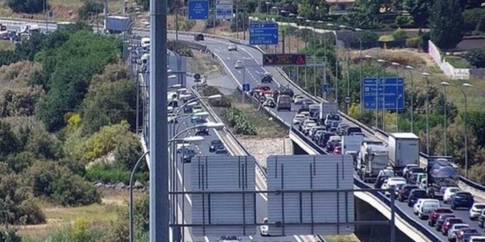 Imagen del accidente.