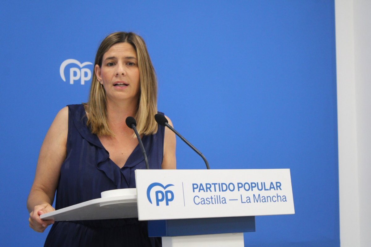 La secretaria general del PP de Castilla-La Mancha, Carolina Agudo.