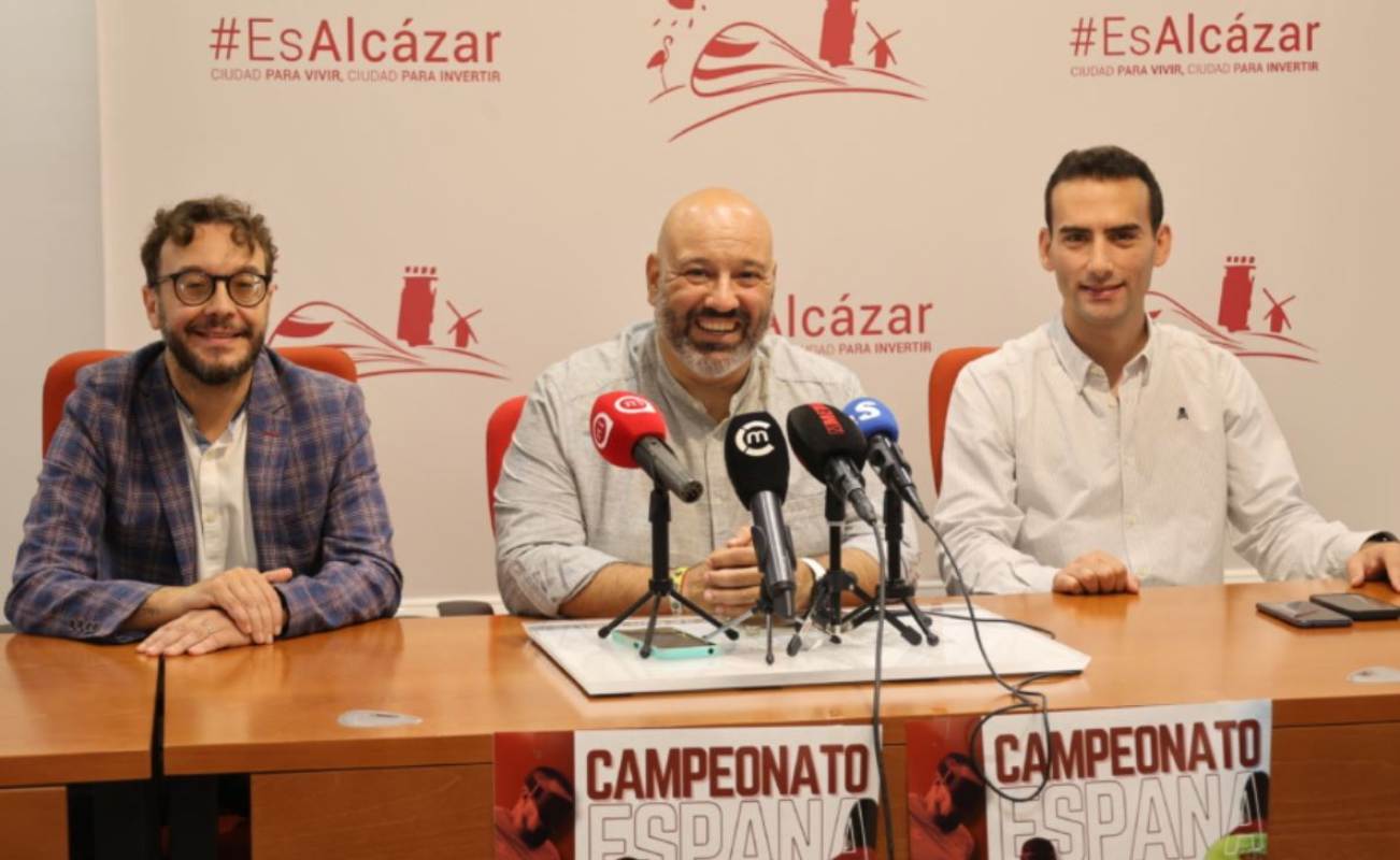 Presentación del Campeonato de España para ciegos.
