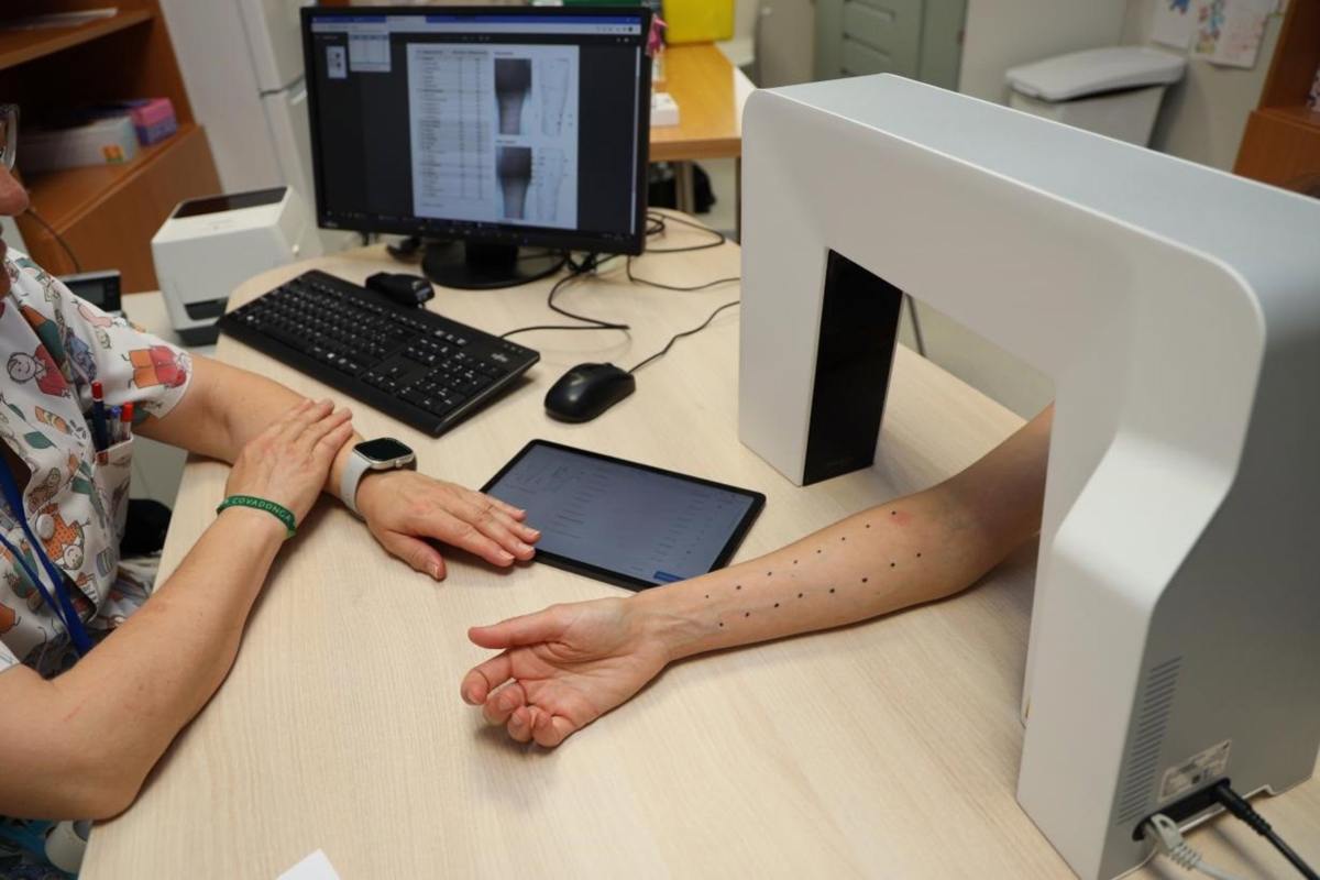 El nuevo método para diagnosticar y evaluar las alergias cutáneas.