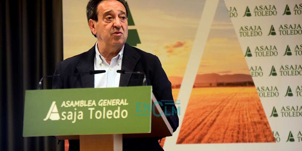 El presidente de Asaja, Pedro Barato. Foto: Rebeca Arango.