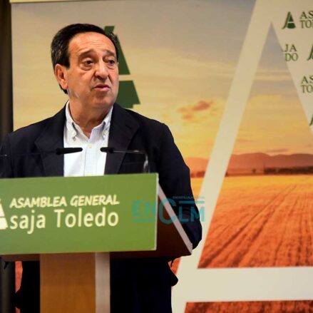 El presidente de Asaja, Pedro Barato. Foto: Rebeca Arango.