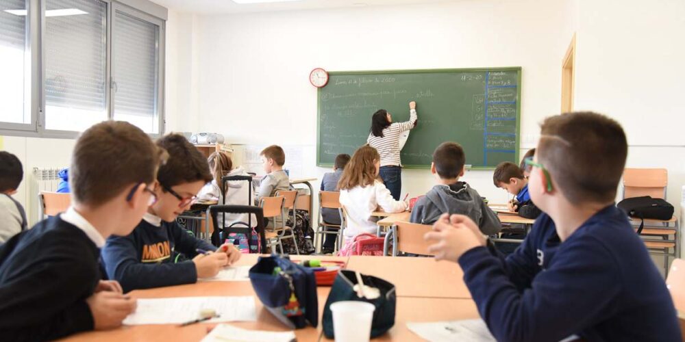 Aula de un colegio.