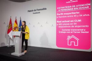 La consejera de Bienestar Social de Castilla-La Mancha, Bárbara García Torijano