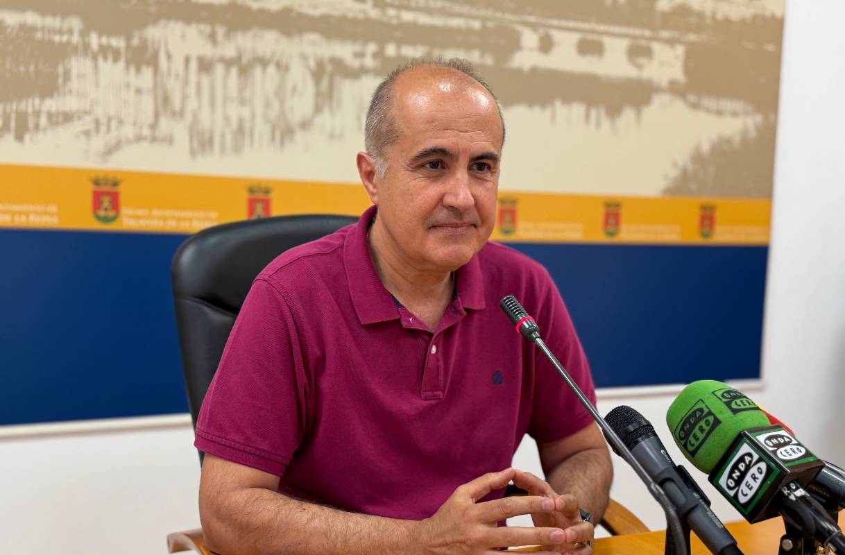 El portavoz del equipo de gobierno de Talavera, Jesús García-Barroso.