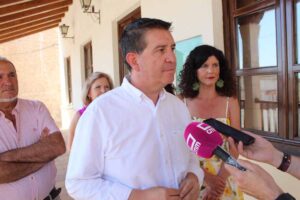 El presidente de la Diputación de Albacete y secretario general del PSOE albaceteño, Santi Cabañero.