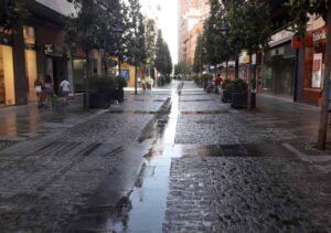 Foto de una calle de Talavera.