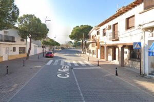 Calle Real, en Yuncos (Toledo)