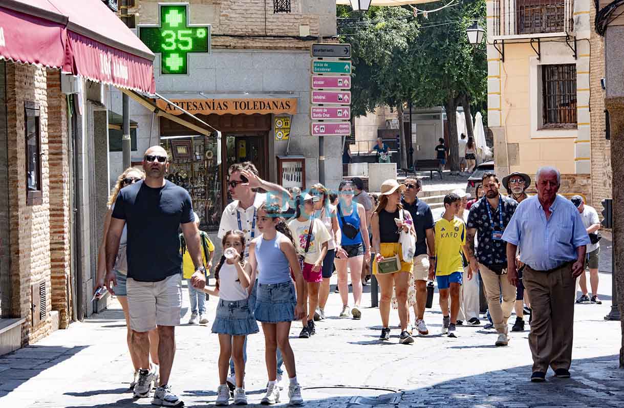 calor, turistas, temperaturas, verano