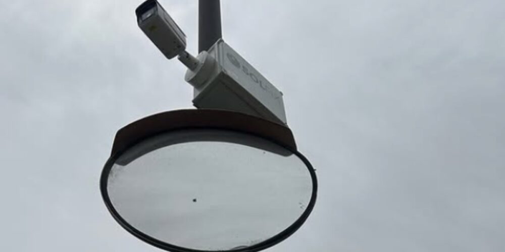 Cámara de vigilancia en Talavera
