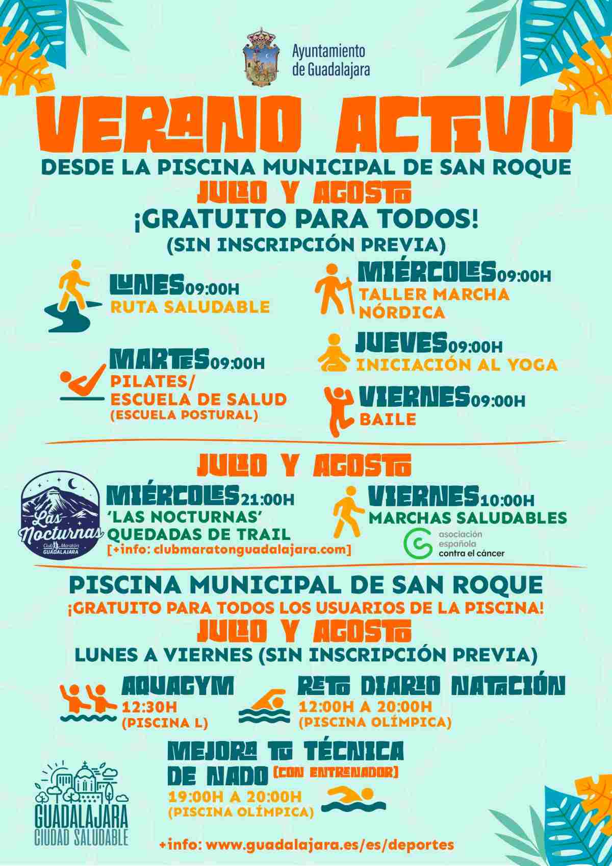 Cartel Verano Activo 2025