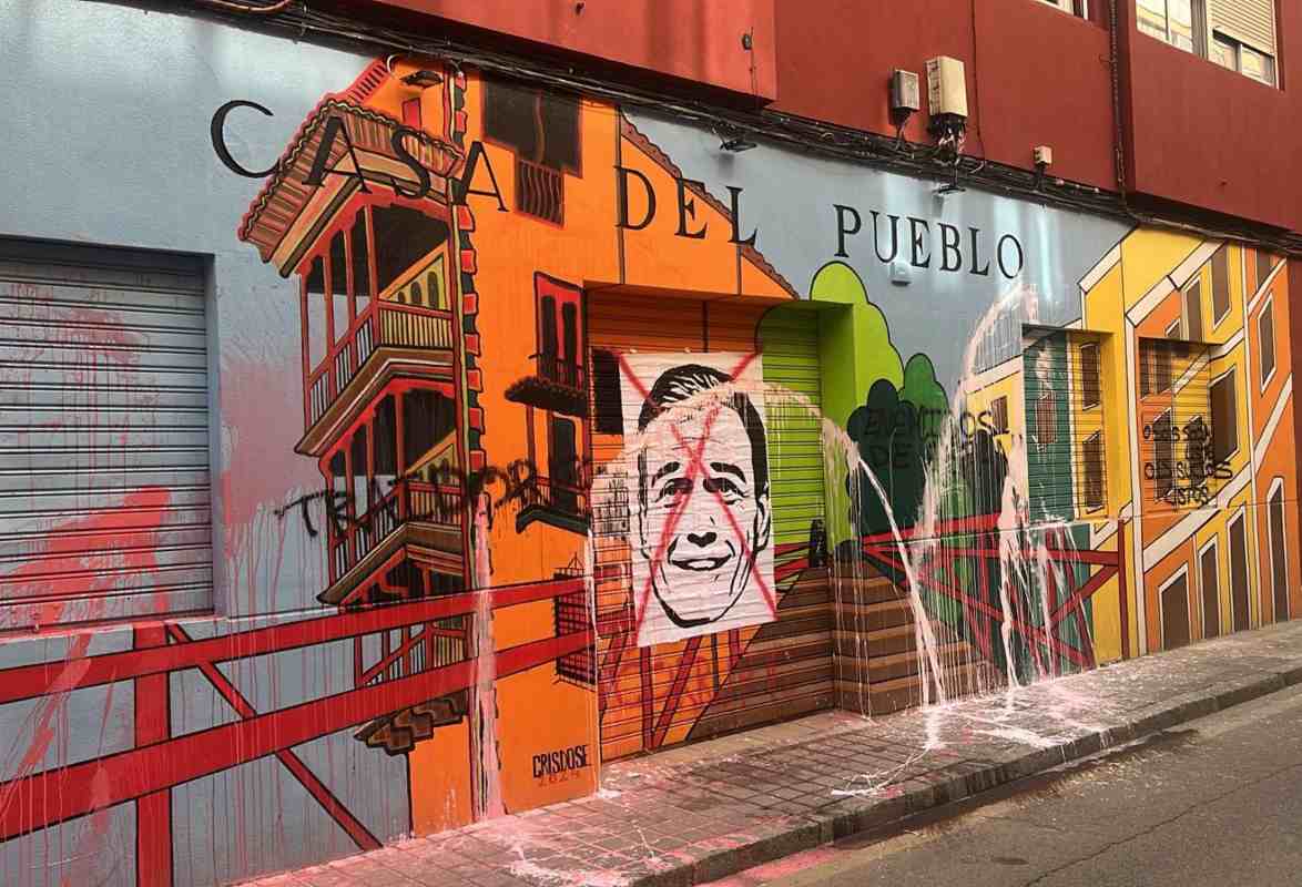 Así dejaron la Casa del Puebo del PSOE de Cuenca.