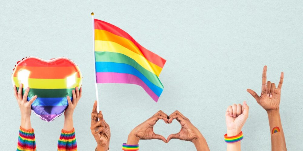 Celebración del orgullo LGBTQ+. Imagen: rawpixel.com