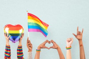 Celebración del orgullo LGBTQ+. Imagen: rawpixel.com